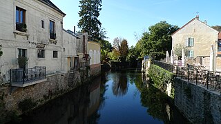 Grand Morin river in France