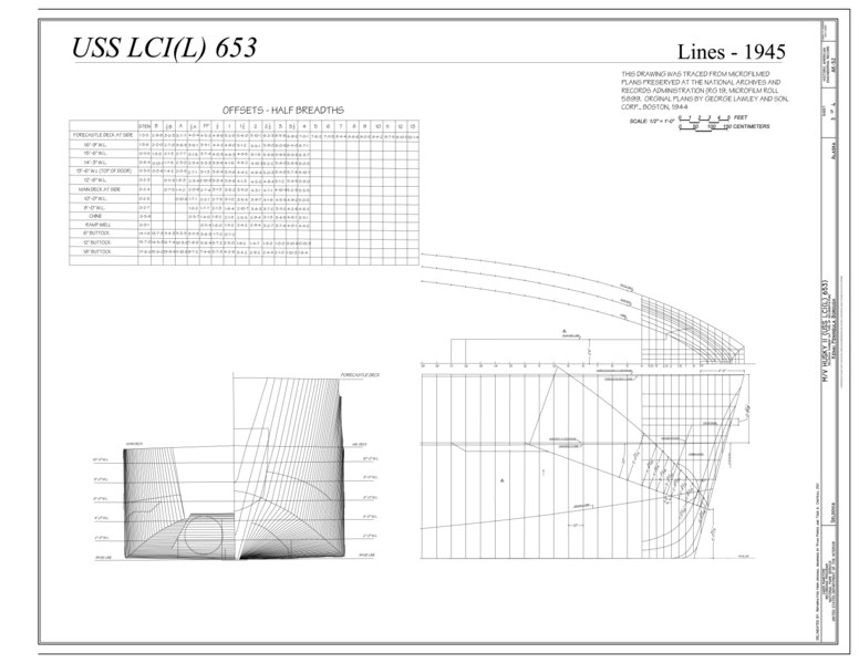 File:Lines-1945 - M-V Husky II, Seldovia Harbor, Seldovia, Kenai Peninsula Borough, AK HAER AK-52 (sheet 3 of 4).tif