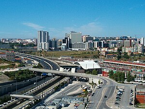 Lisbon, panoramic view of Campolide.jpg