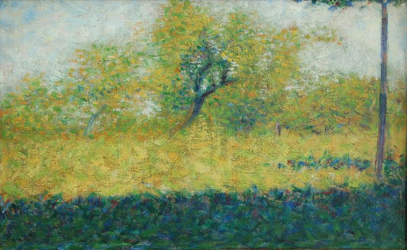 File:Lisière de bois au printemps, Georges Seurat, vers 1882-1883 (16411914023).jpg