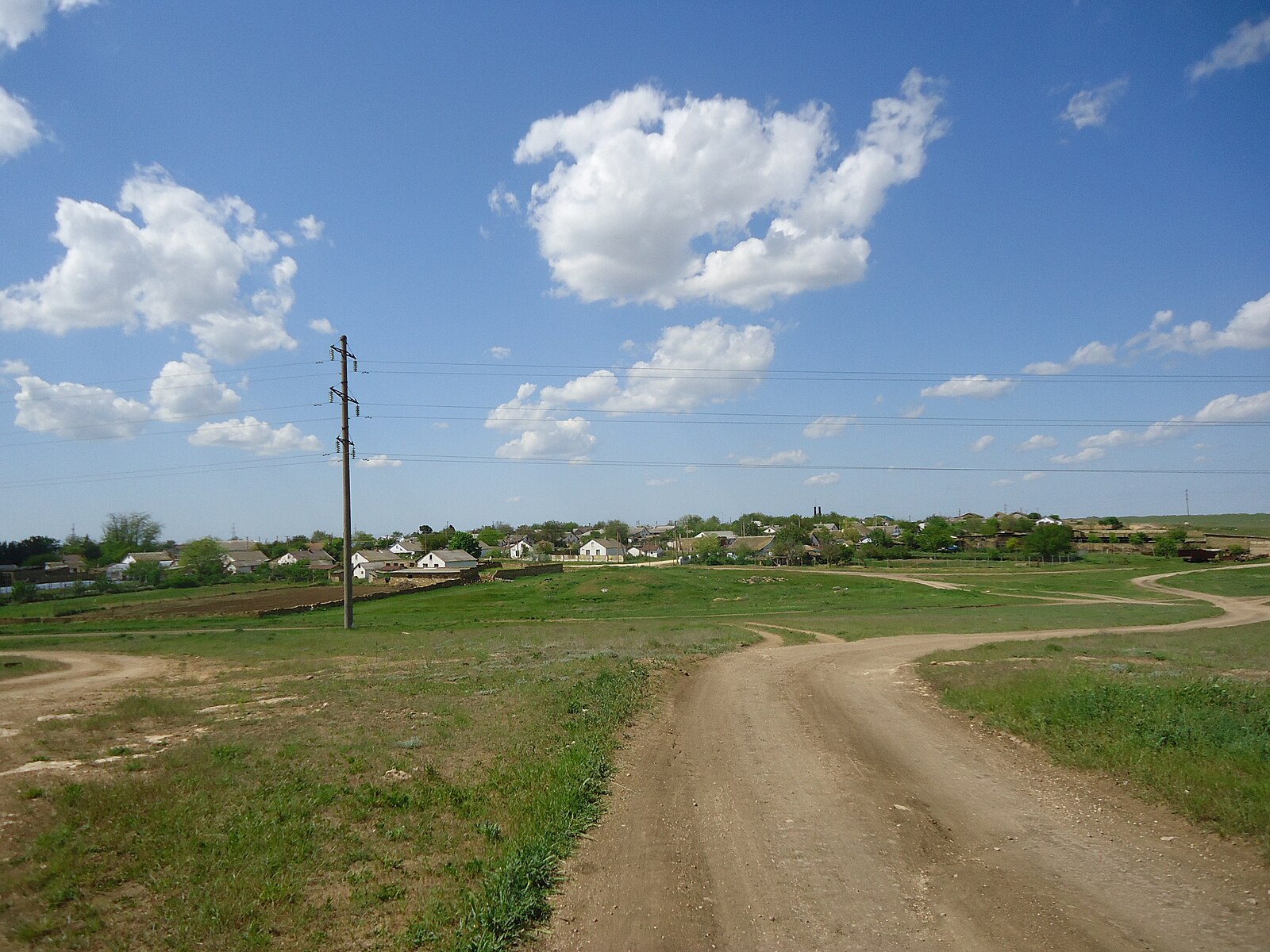 Карта листовое сакский район