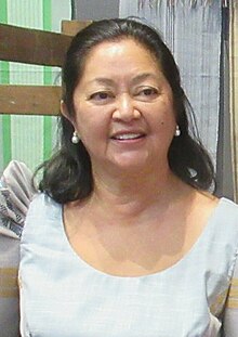 Liza Araneta Marcos, the wife of President Bongbong Marcos. Liza Araneta Marcos 2023.jpg