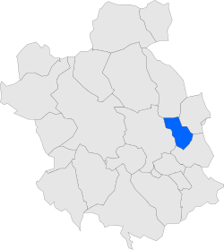 Localització de Polinyà respecte del Vallès Occidental.svg