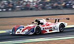 Thumbnail for File:Lola B98-10 - Peter Kox, Jan Lammers &amp; Tom Coronel exits Dunlop Chicane at the 1999 Le Mans (51913444851).jpg