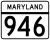 Maryland Route 946 markør