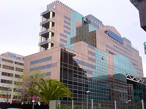 Madrid - Sede del diario La Razón (calle Josefa Valcárcel 42) 2.JPG