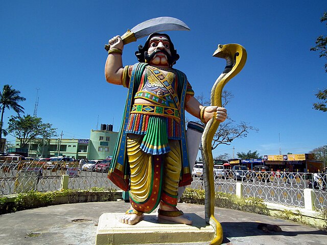 Image: Mahishasura, Chamundi Mysore
