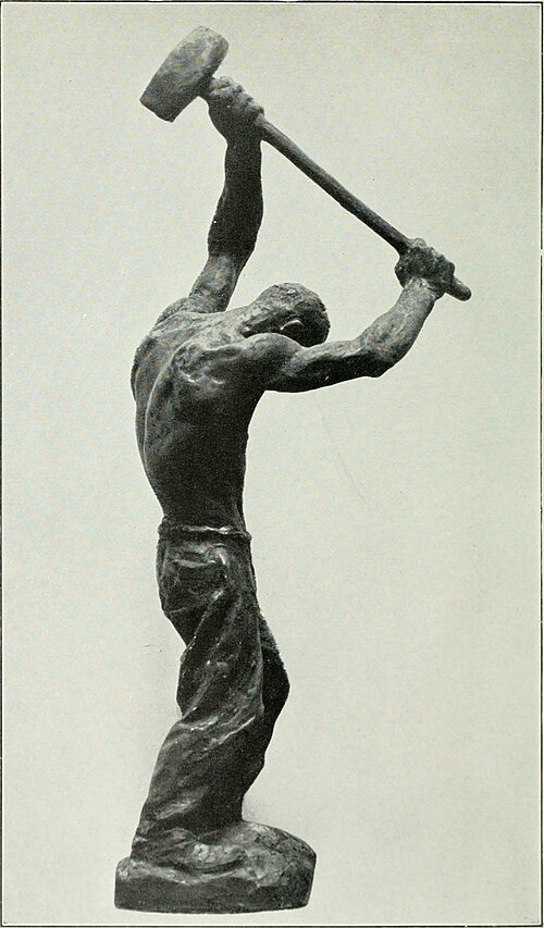The Heavy Sledge, 1912. Brigham Young University Museum of Art, Provo, Utah