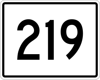 <span class="mw-page-title-main">Maine State Route 219</span>