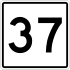 Маркер State Route 37