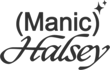 Beskrivelse af Manic Halsey logo.png-billedet.