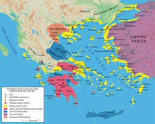 <span class="mw-page-title-main">Peloponnesian League</span> Military alliance led by Sparta, c.550–366 BC