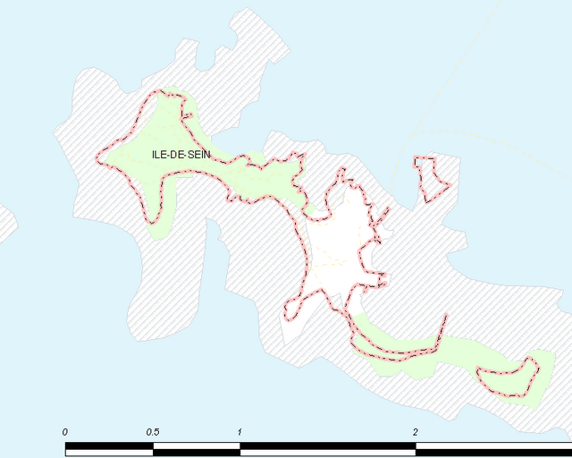 Poziția localității Île-de-Sein