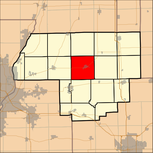 File:Map highlighting Roanoke Township, Woodford County, Illinois.svg