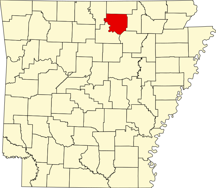 File:Map of Arkansas highlighting Izard County.svg