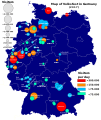 Map of German Volksfest.svg