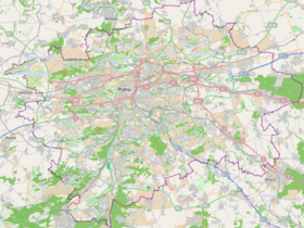 Géolocalisation sur la carte : Prague