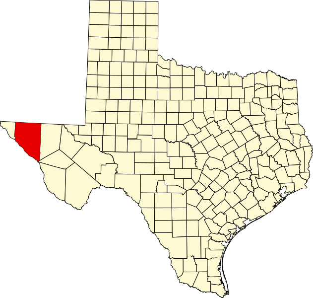 File:Map of Texas highlighting Hudspeth County.svg