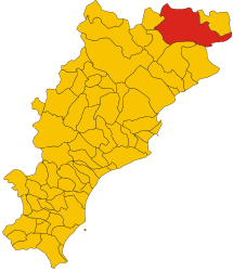 Sasello - Mapa