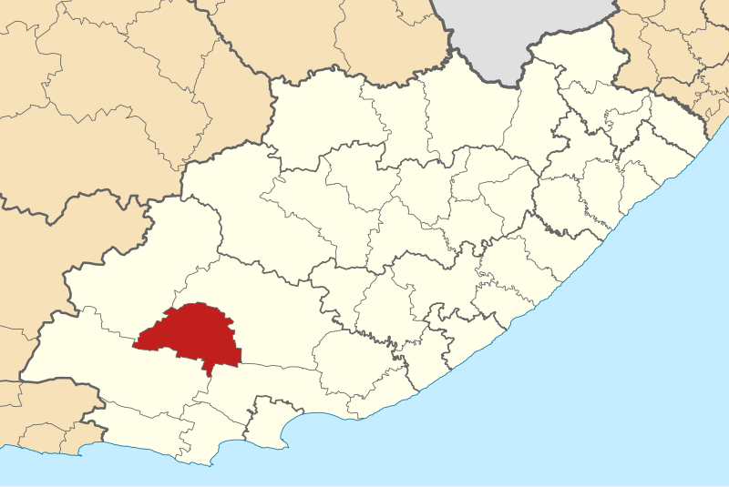 File:Map of the Eastern Cape with Ikwezi highlighted (2011).svg