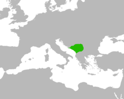 Територия при Стефан Неманя (1183-1196)