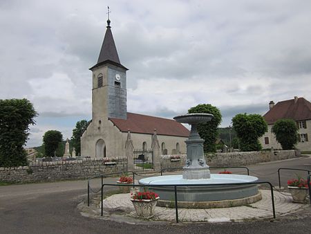 Marigny (Jura) église