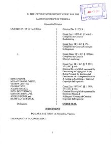 The first page of the indictment, listing the defendants MegaUploadIndictment.jpg