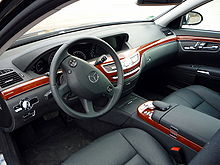 Interior Mercedes-Benz W221 S350 Obsidianschwarz Interieur.JPG