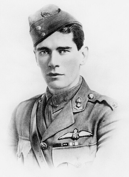 Mannock in his flying kit, c. 1917