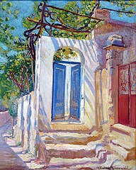 Милан Миловановић, Плава врата, 1917.