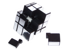 Spiegel Cube gedemonteerd