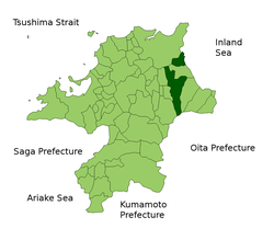 京都郡位置圖