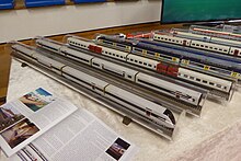 Some models of the IC3's trains Modeltog for alle - Bombardier Transportation 06.jpg