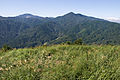 矢倉岳山頂から見た箱根山