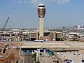 Control tower and parking