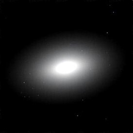 NGC 4473, изображение получено на телескопе «Хаббл»