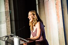 Dionne at the 2019 NSF Gala NSFGala 161.jpg