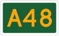 Alphanumeric route marker