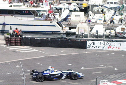 Nico Rosberg à Monaco en 2007