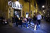 Night life in Trastevere.