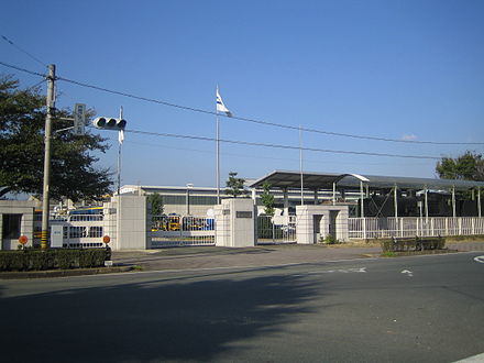 Nippon Sharyo rolling stock factory in Toyokawa, Aichi