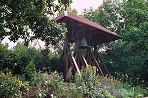 Nordhausen, the clock of the Marien church.jpg