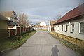 Čeština: Severní pohled do ulice Dražka v Hrotovicích, okr. Třebíč. English: North view of Dražka street in Hrotovice, Třebíč District.