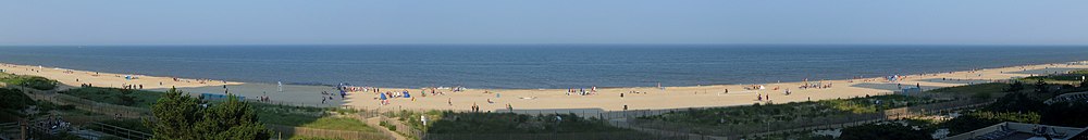 Panoraamvaade Ocean City rannale