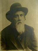 רבי מאיר שמחה הכהן, צולם בשנת 1924