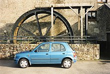 Waterwheel at the Museum of Dartmoor Life. Okehampton, Museum of Dartmoor Life - geograph.org.uk - 86250.jpg