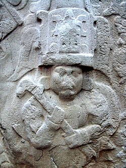 Olmec Chief or King. Relief from La Venta Archaeological Site in Tabasco. Olmec King.jpg