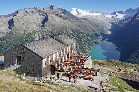 August 2021 Olpererhütte Foto: Simon Legner