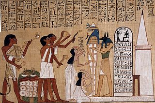 <span class="mw-page-title-main">Ancient Egyptian funerary practices</span> Elaborate set of funerary practices