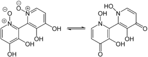 Structural formula of orellanin